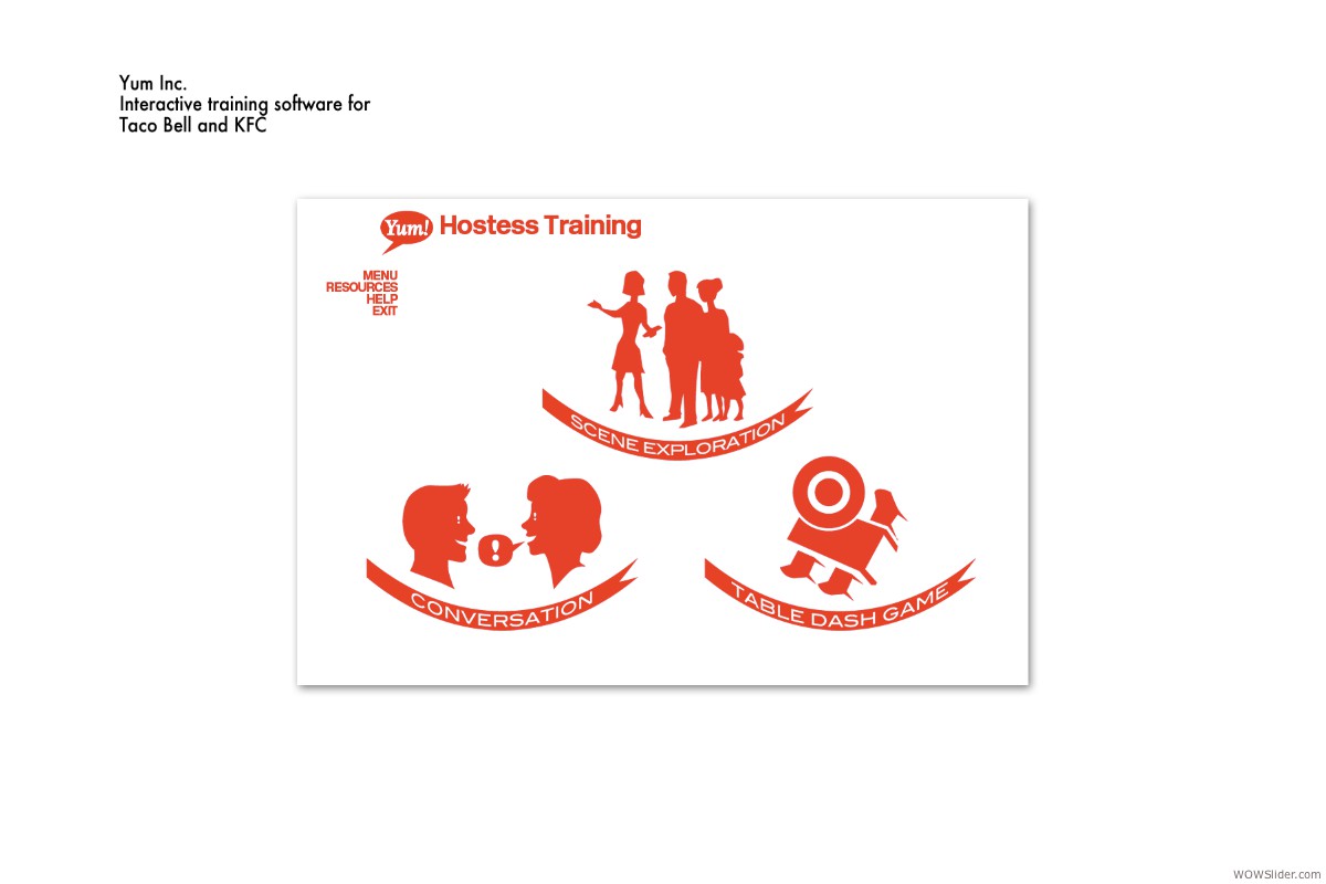 Yum Inc. Interactive Lessons for Employee Training